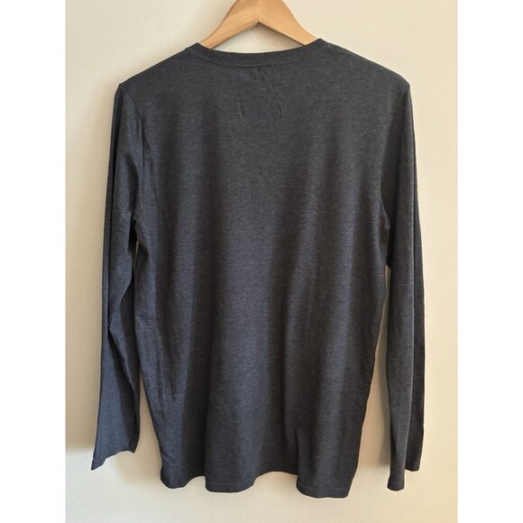 Men's Heathered Gray Toronto Maple Leafs Victory Arch Long Sleeve T-Shirt Medium - Picture 4 of 6